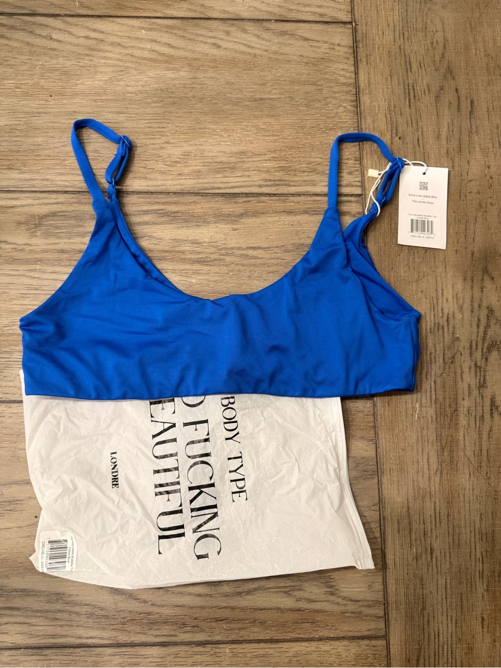 Londre Women's Adjustable Bralette Swim Top